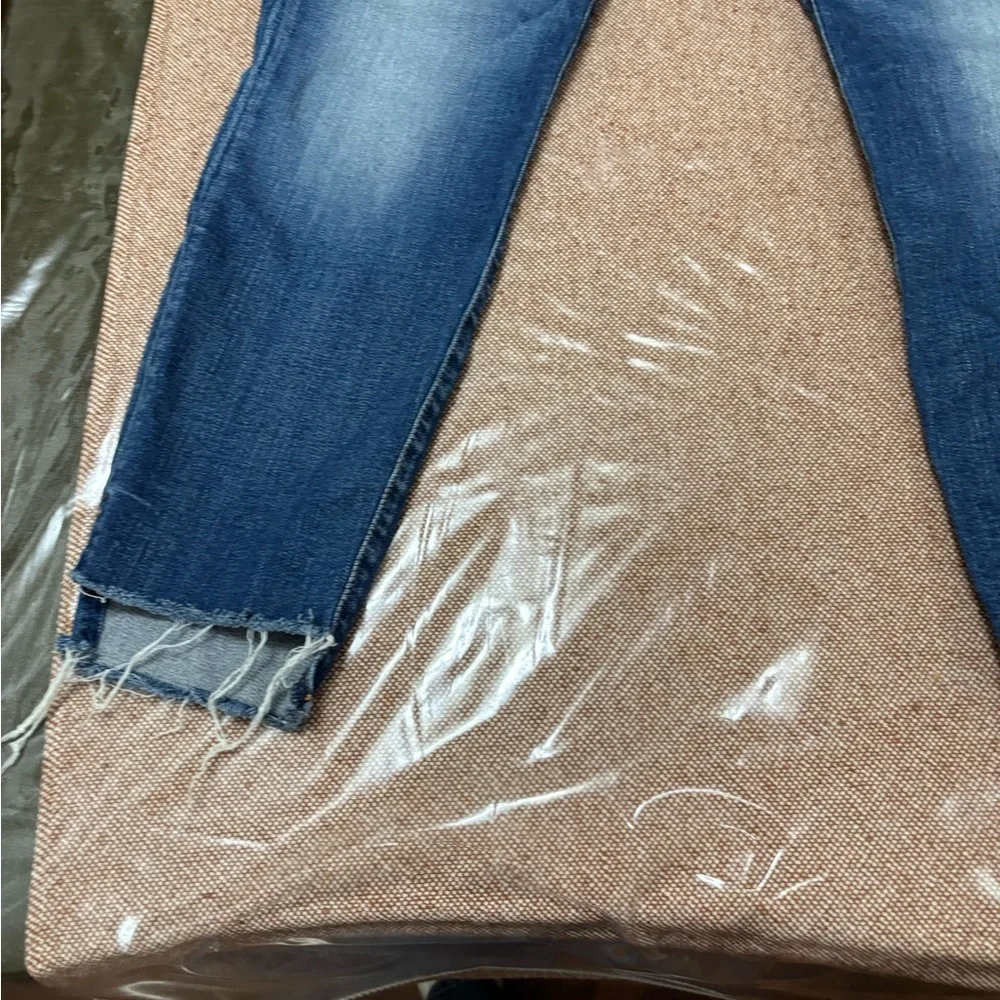 Free People Dark Blue Skinny Jeans - Picture 2 of 7